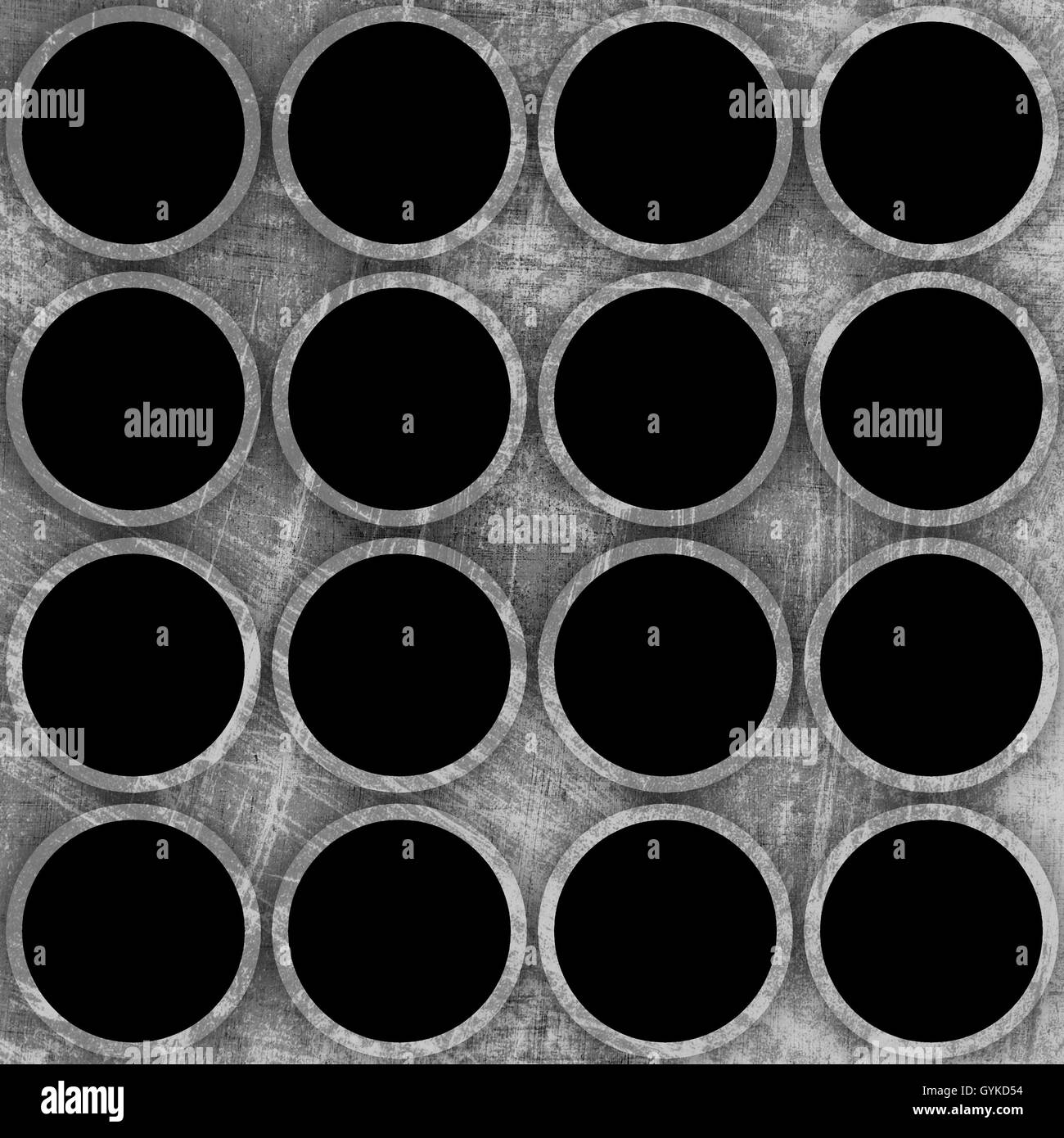 Circles pattern book design Black and White Stock Photos & Images - Alamy