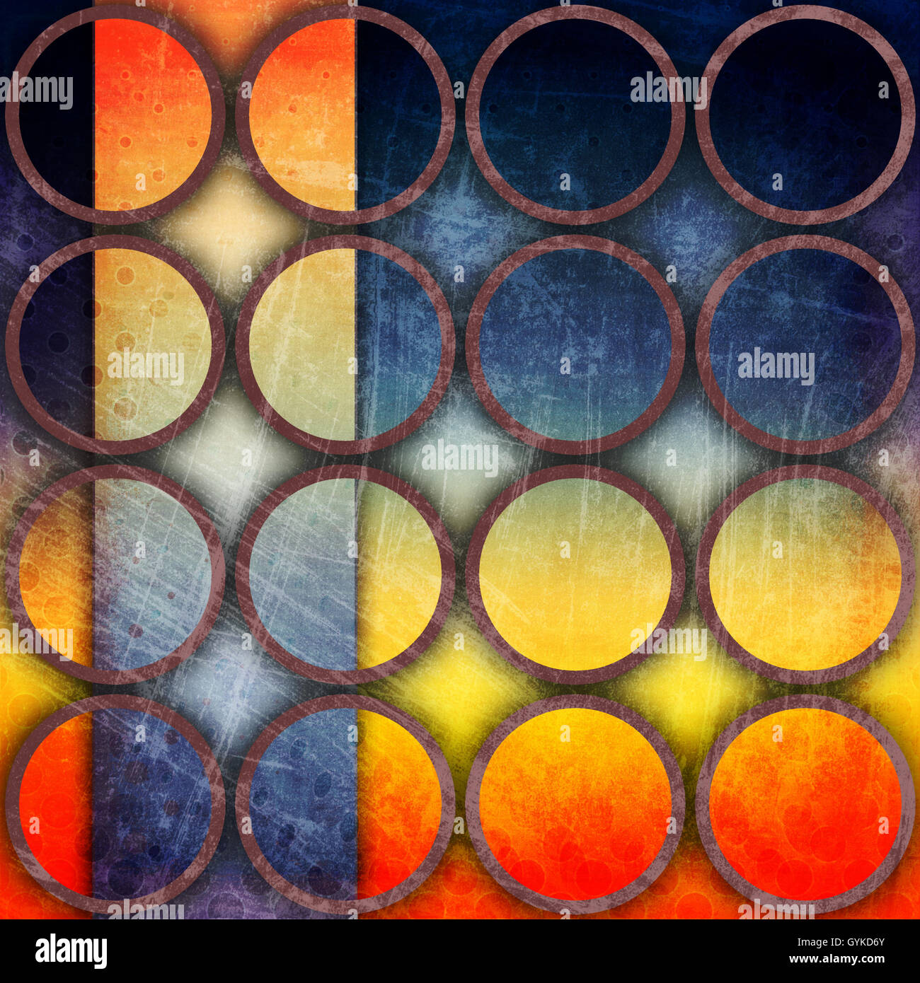 Grunge circles background Stock Photo - Alamy