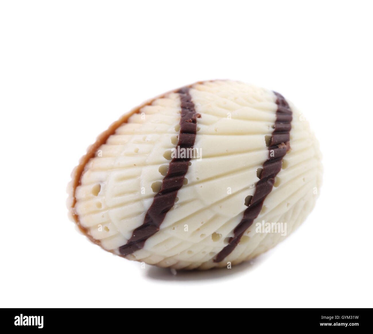 White Candyshell White color of chocolate seashell Stock Photo - Alamy