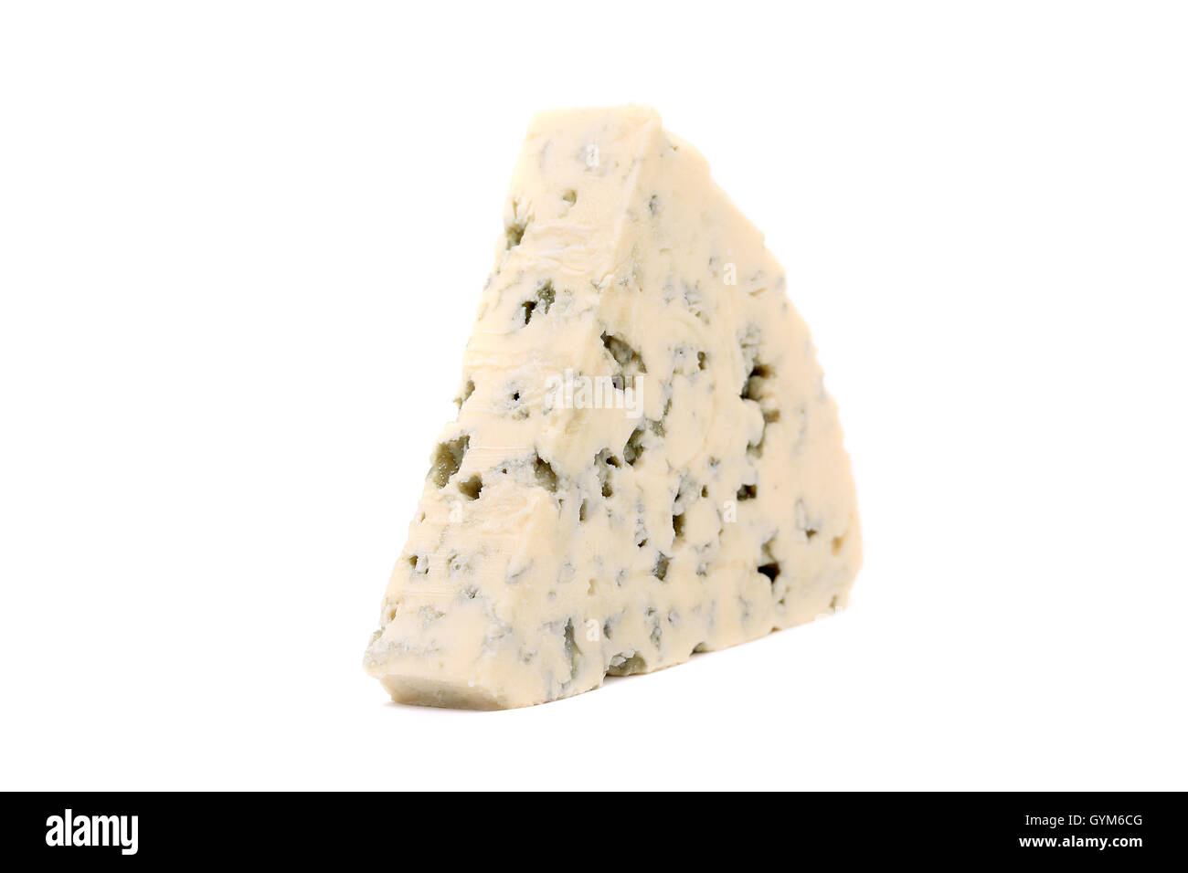 Slice of dor blue cheese Stock Photo - Alamy