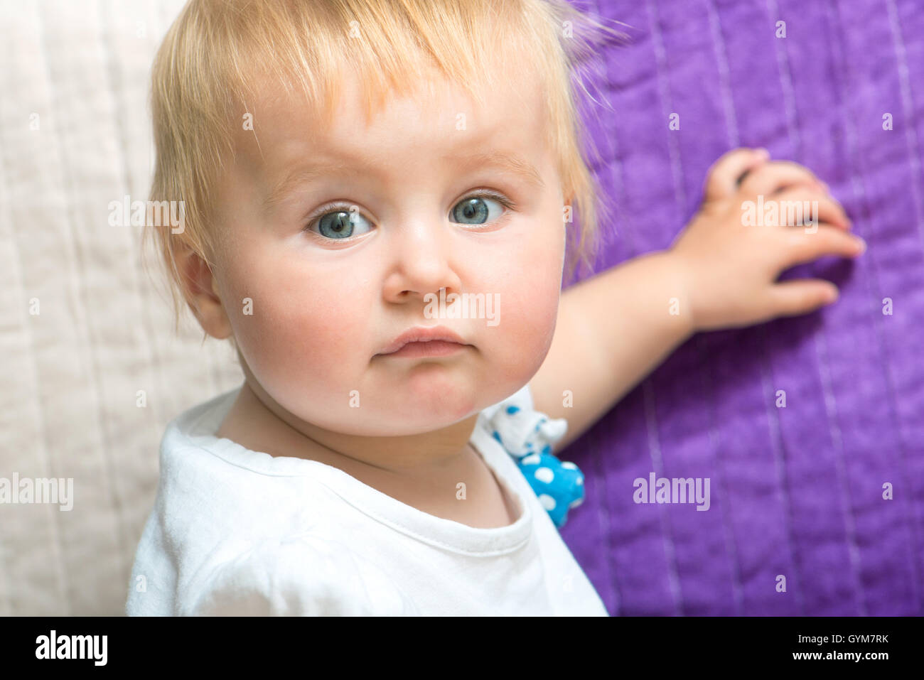portrait of adorable baby Stock Photo - Alamy