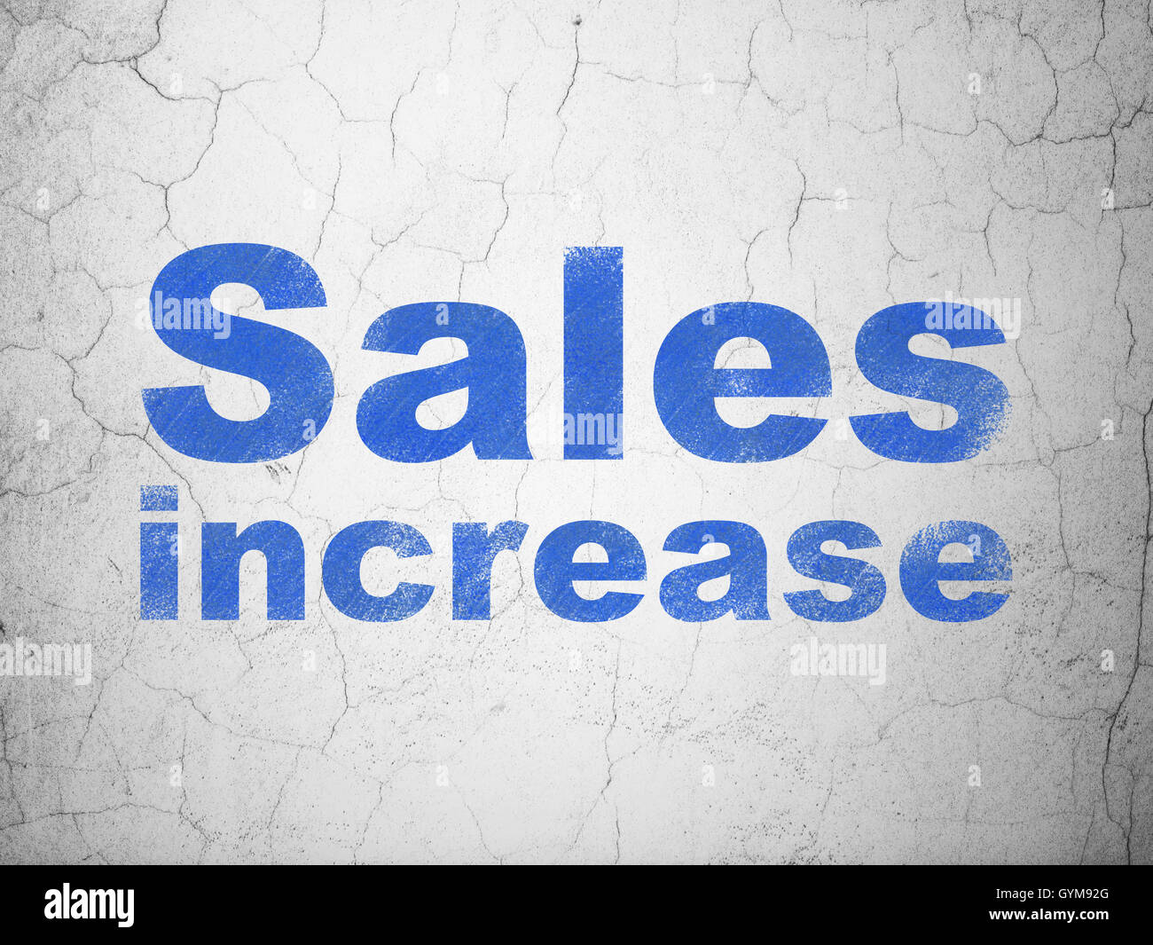Marketing concept: Sales Increase on wall background Stock Photo - Alamy