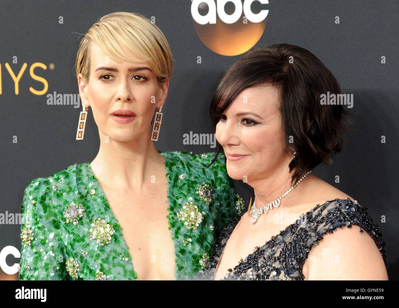 Los Angeles, CA, USA. 18th Sep, 2016. Sarah Paulson, Marcia Clark at