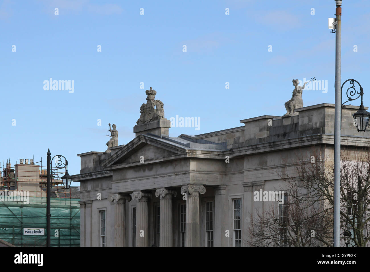 The Courthouse in Street, Londonderry, Northern Ireland Stock