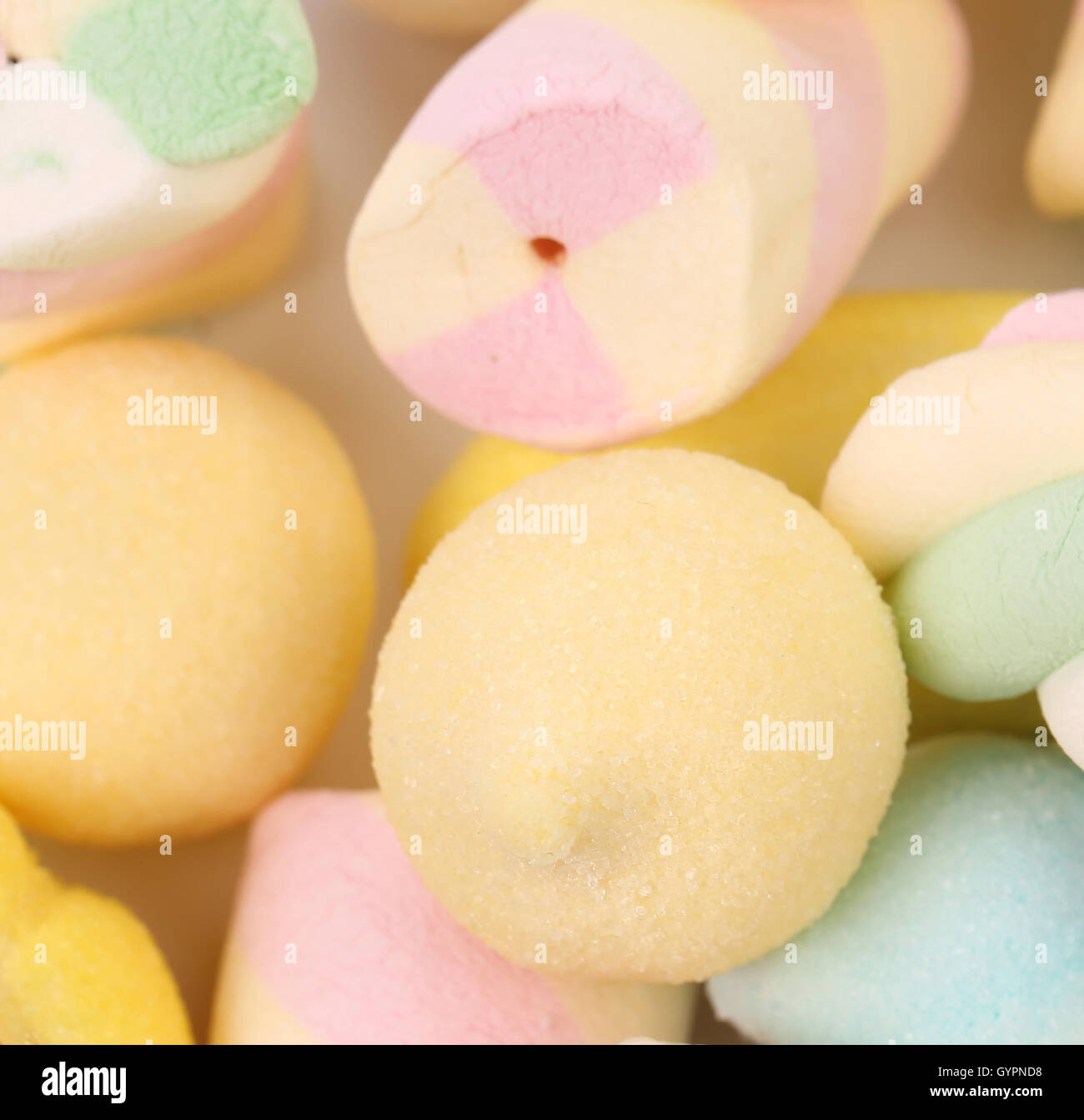 Different colorful marshmallow Stock Photo Alamy