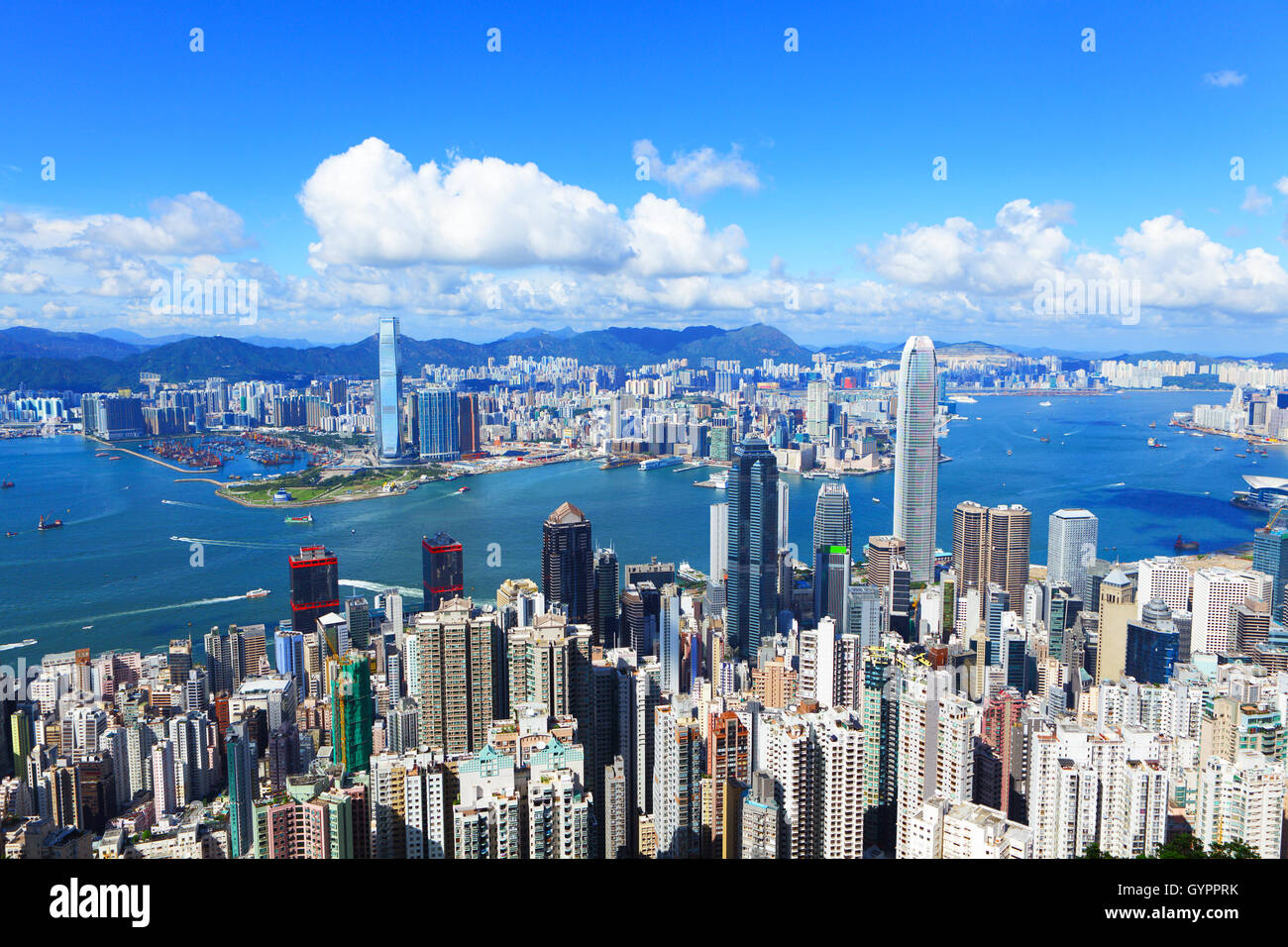 Hong Kong city view Stock Photo - Alamy