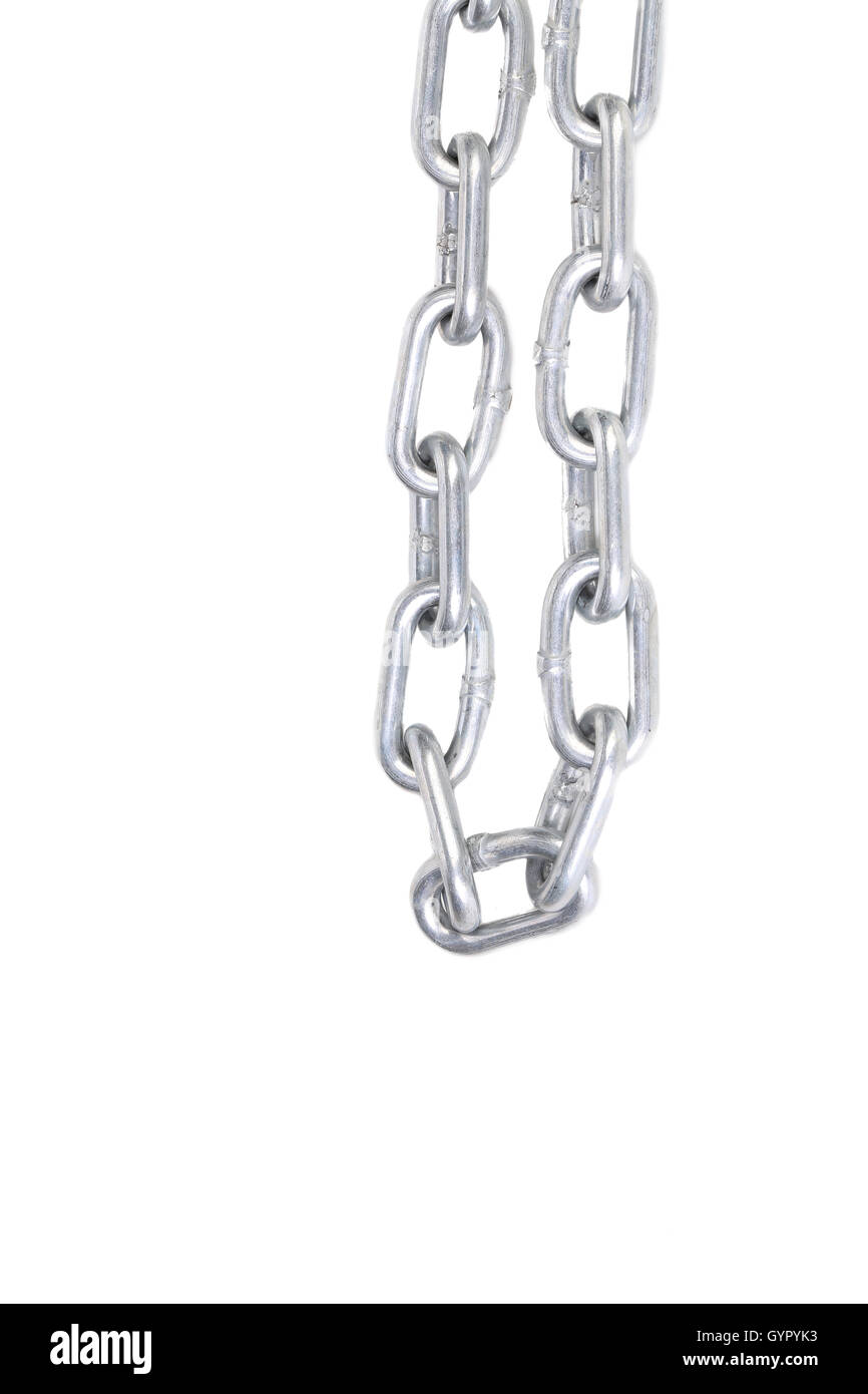Close up of chain links Stock Photo Alamy