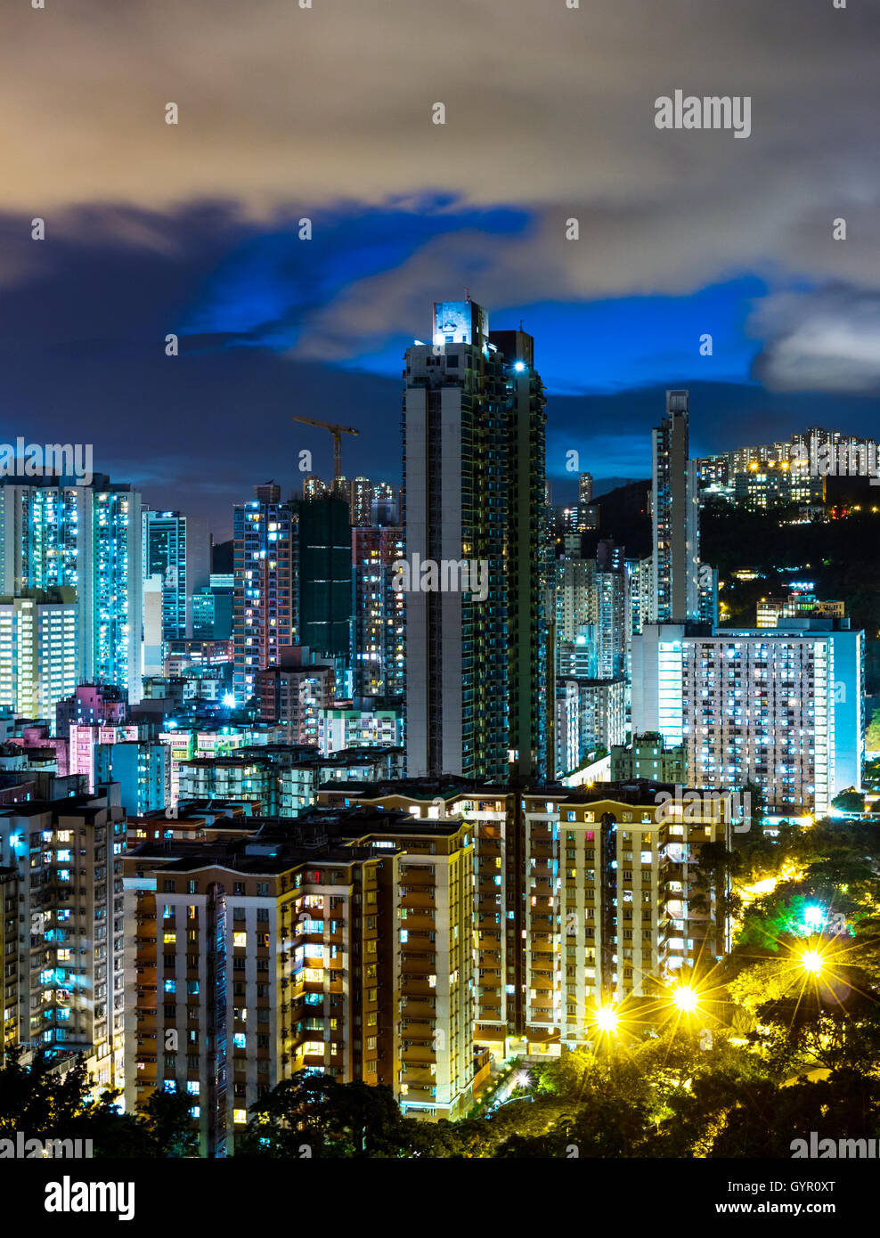 Urban city landscape in Hong Kong Stock Photo - Alamy