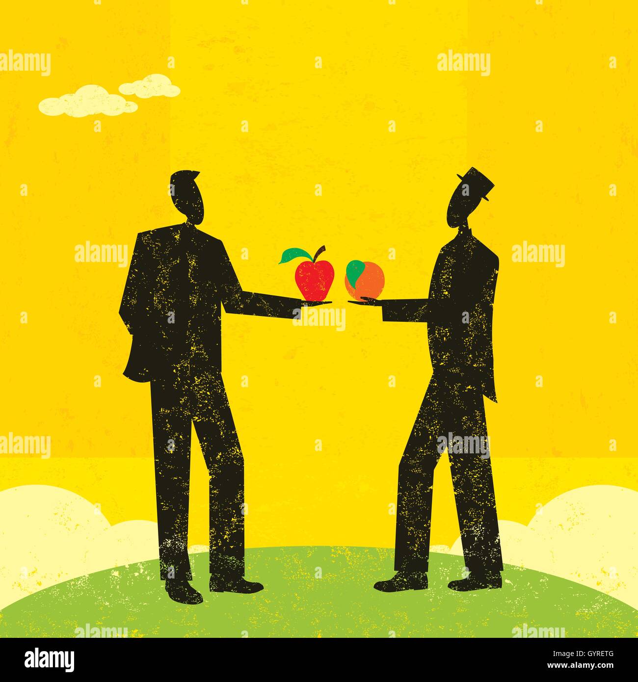 Men comparison hi res stock photography and images Alamy