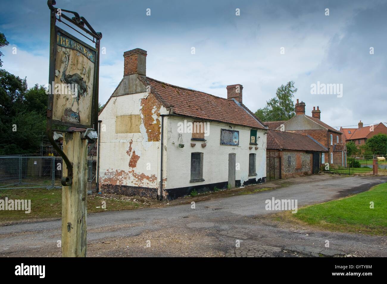 The Old Weasenham Ostrich Public house, Weasenham All Saints, King's