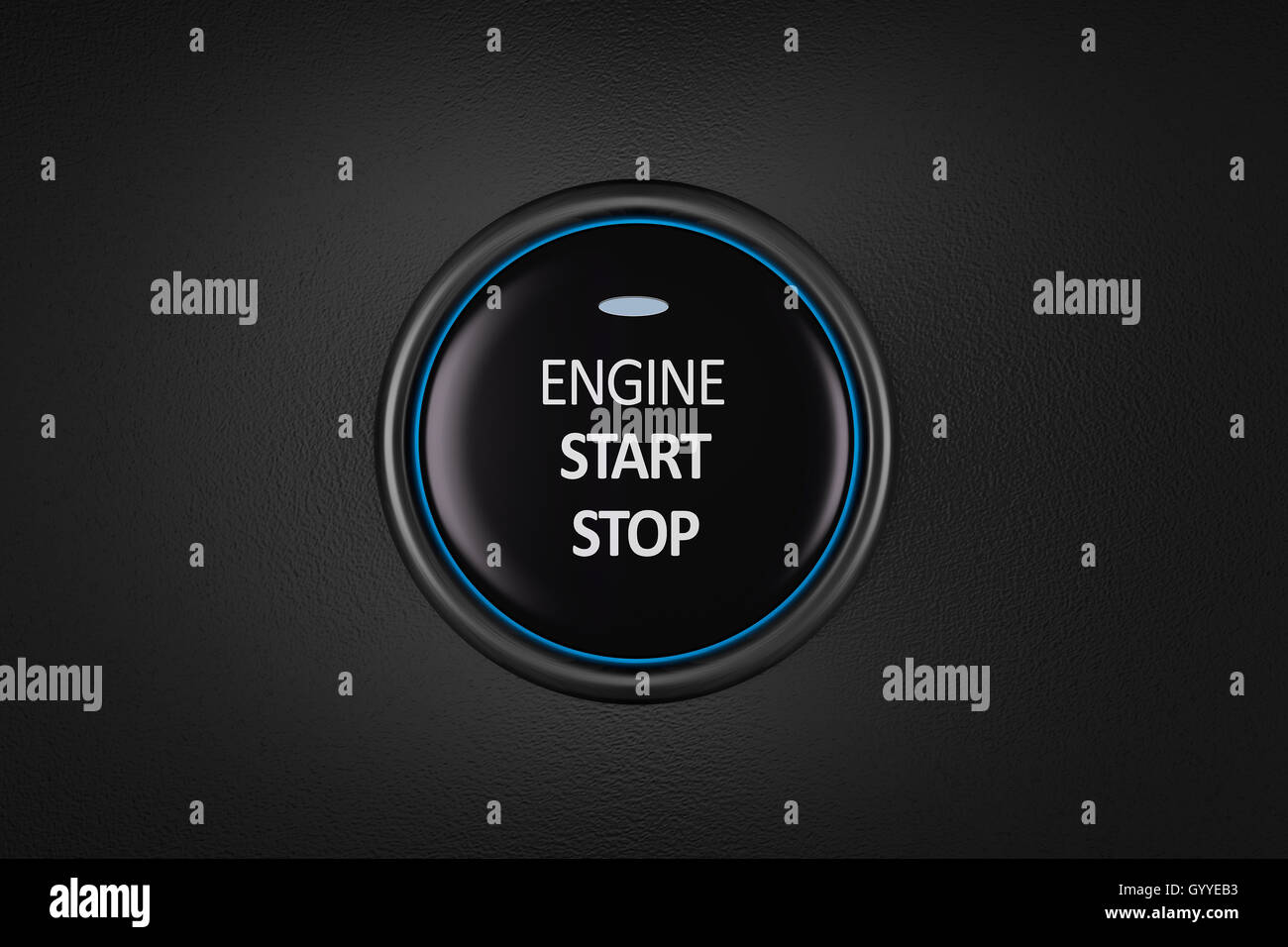 car-engine-start-and-stop-button-3d-rendering-stock-photo-alamy