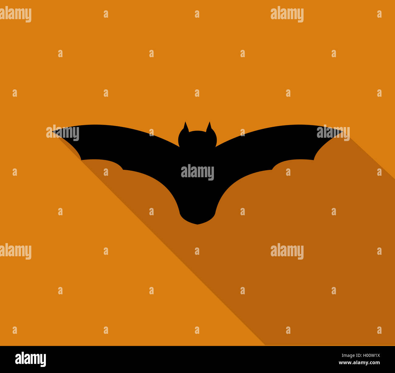 bat icon for halloween Stock Photo - Alamy