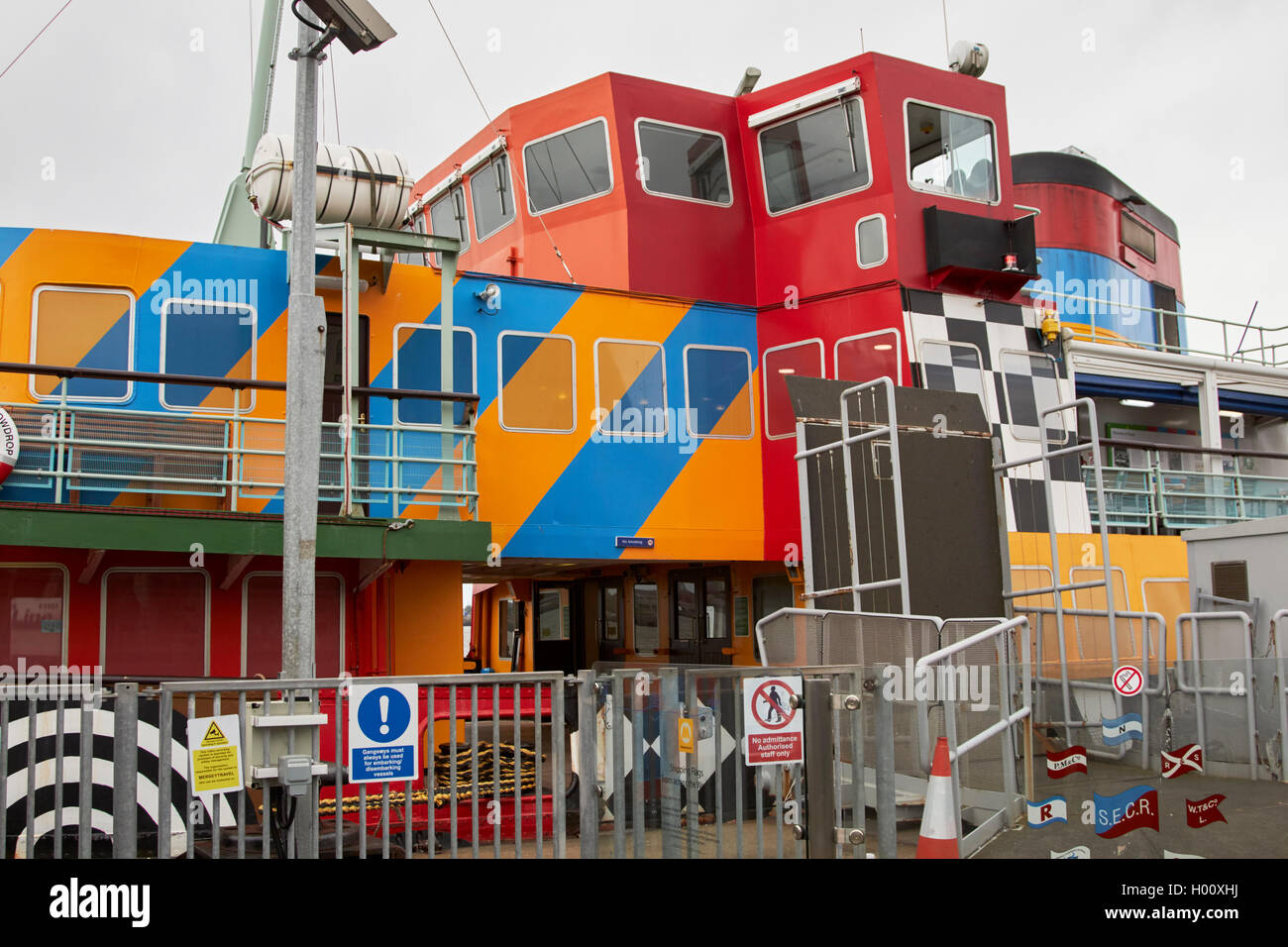 Ferry Liverpool Pattern Paintjob hi-res stock photography and images - Alamy