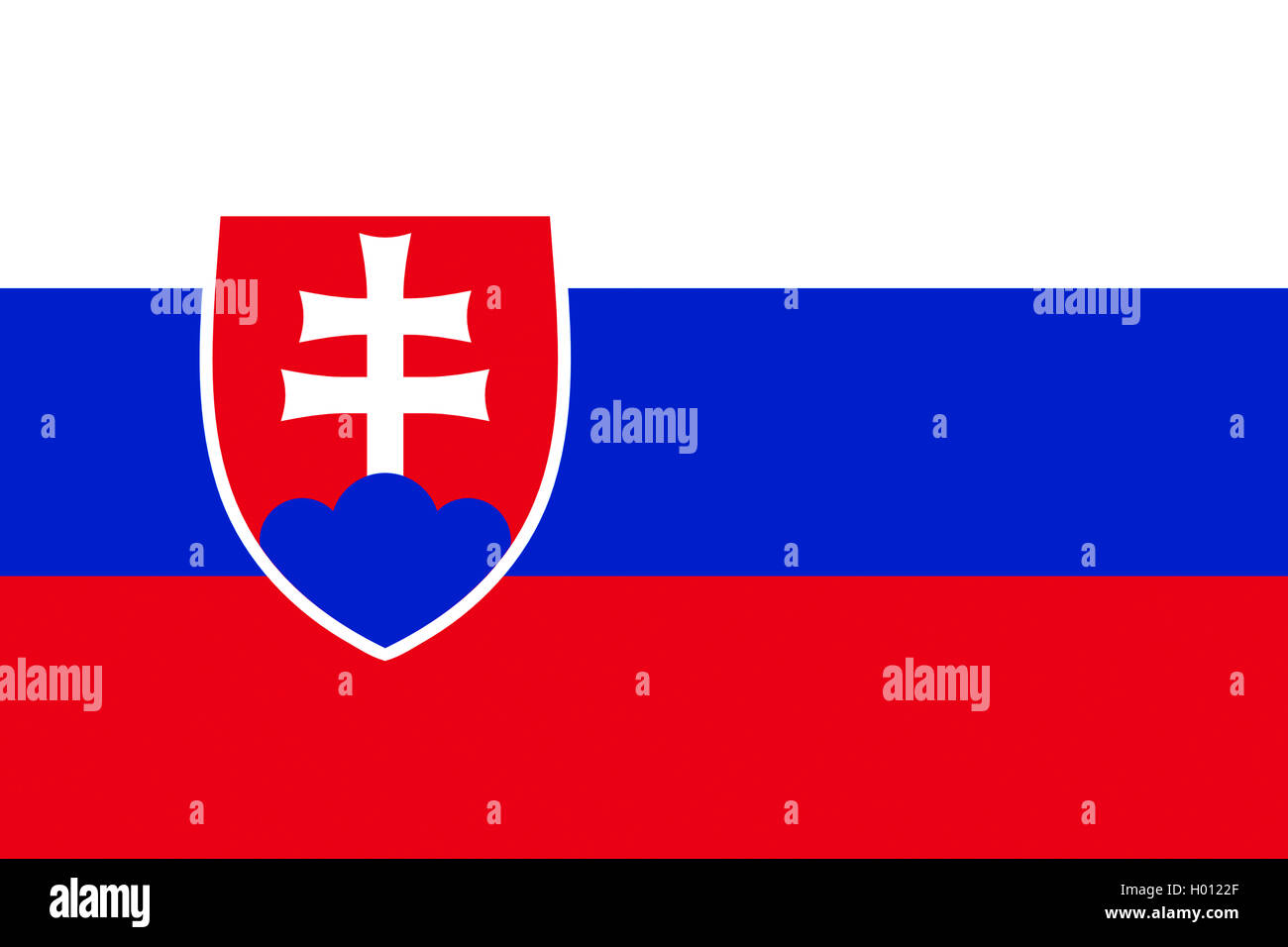 flag of Slovakia, Slovakia Stock Photo Alamy
