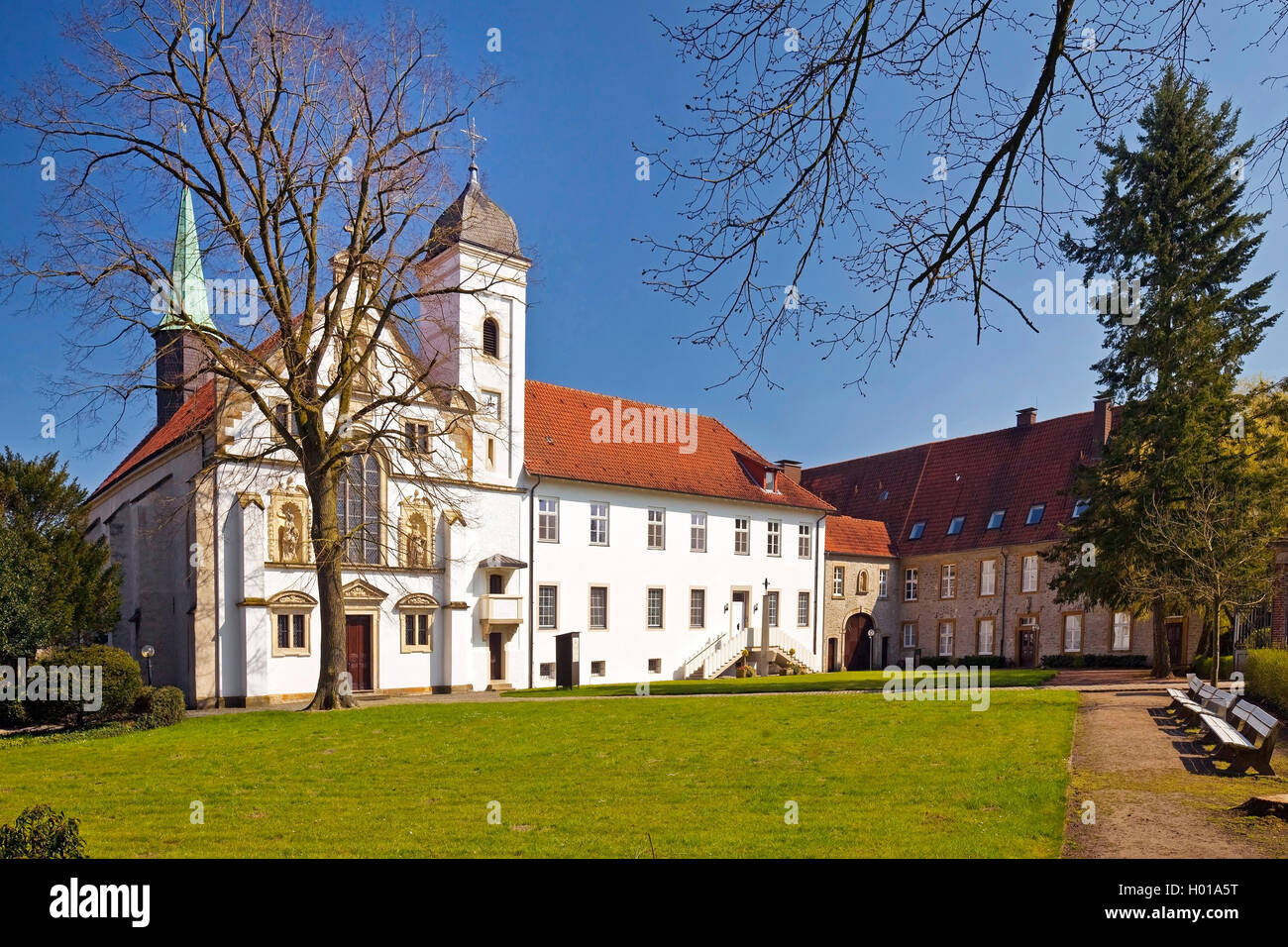 Kloster Vinnenberg in Warendorf, Deutschland, Nordrhein-Westfalen Stock Photo: 120502532 - Alamy