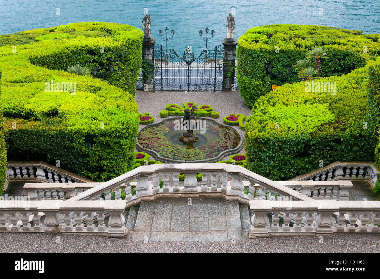 Italy, Lombardy, Como lake, Tremezzo, villa Carlotta garden Stock Photo