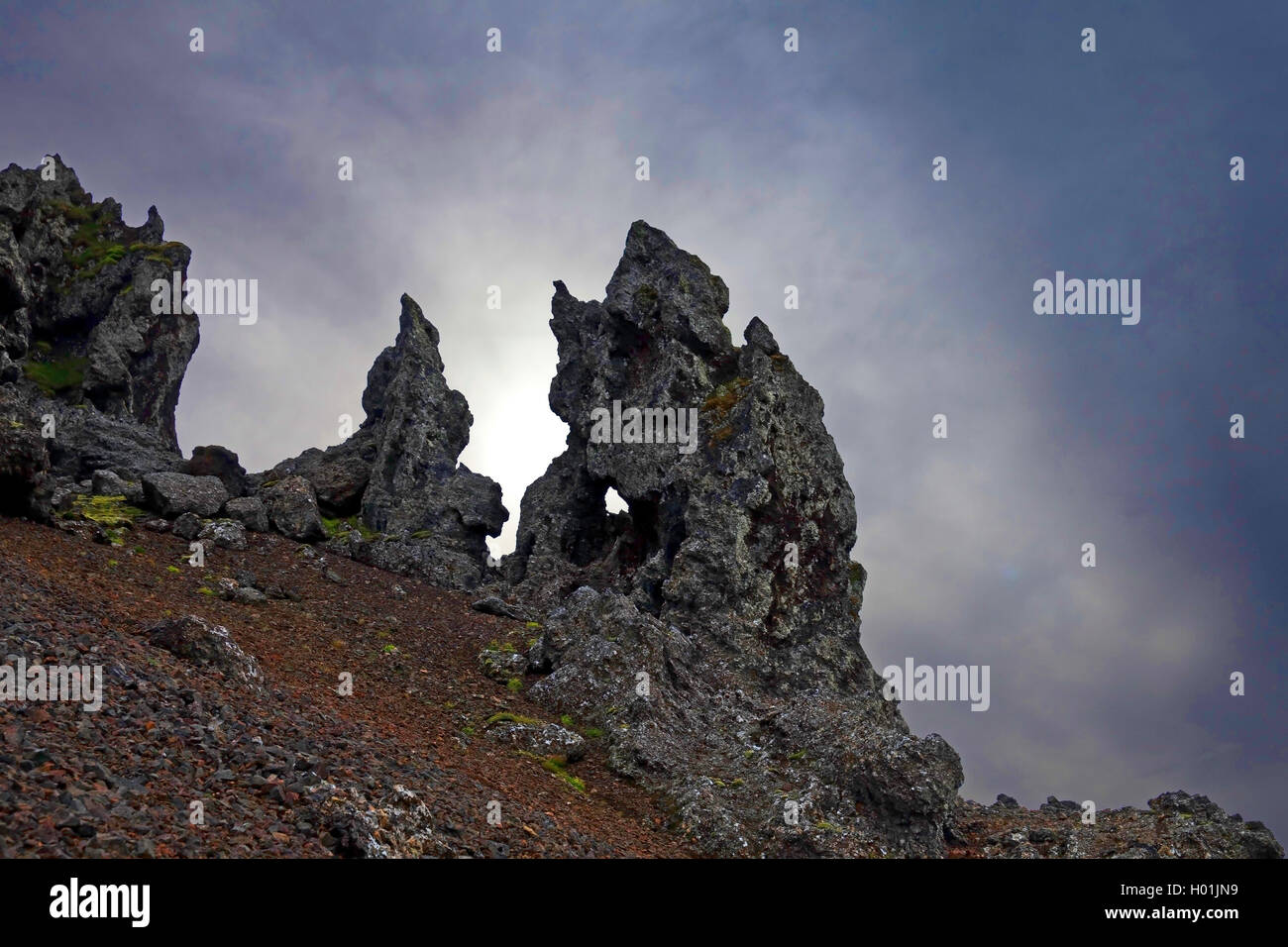 Shaped by volcanism hi-res stock photography and images - Alamy