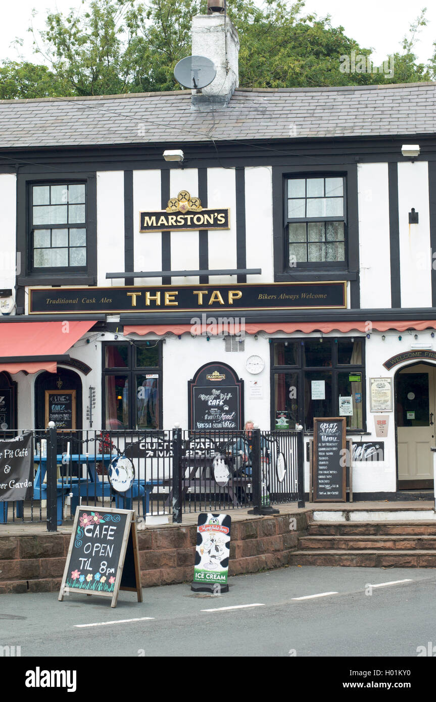 The Tap pub at Eastham,Wirral,Merseyside Stock Photo Alamy