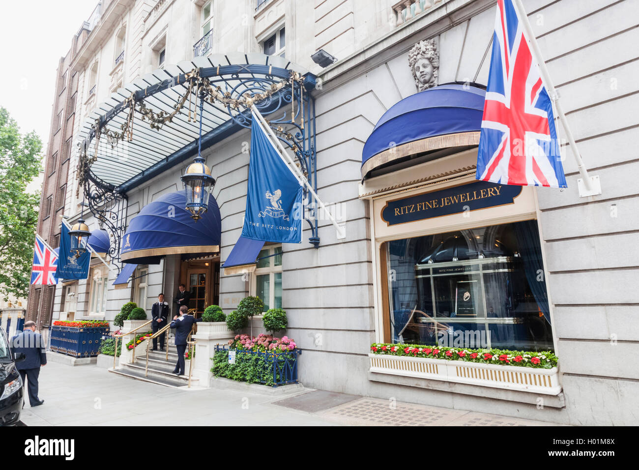England, London, Piccadilly, The Ritz Hotel Stock Photo