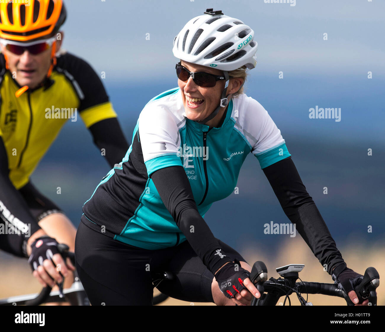 Sophie countess of wessex bike hi res stock photography and