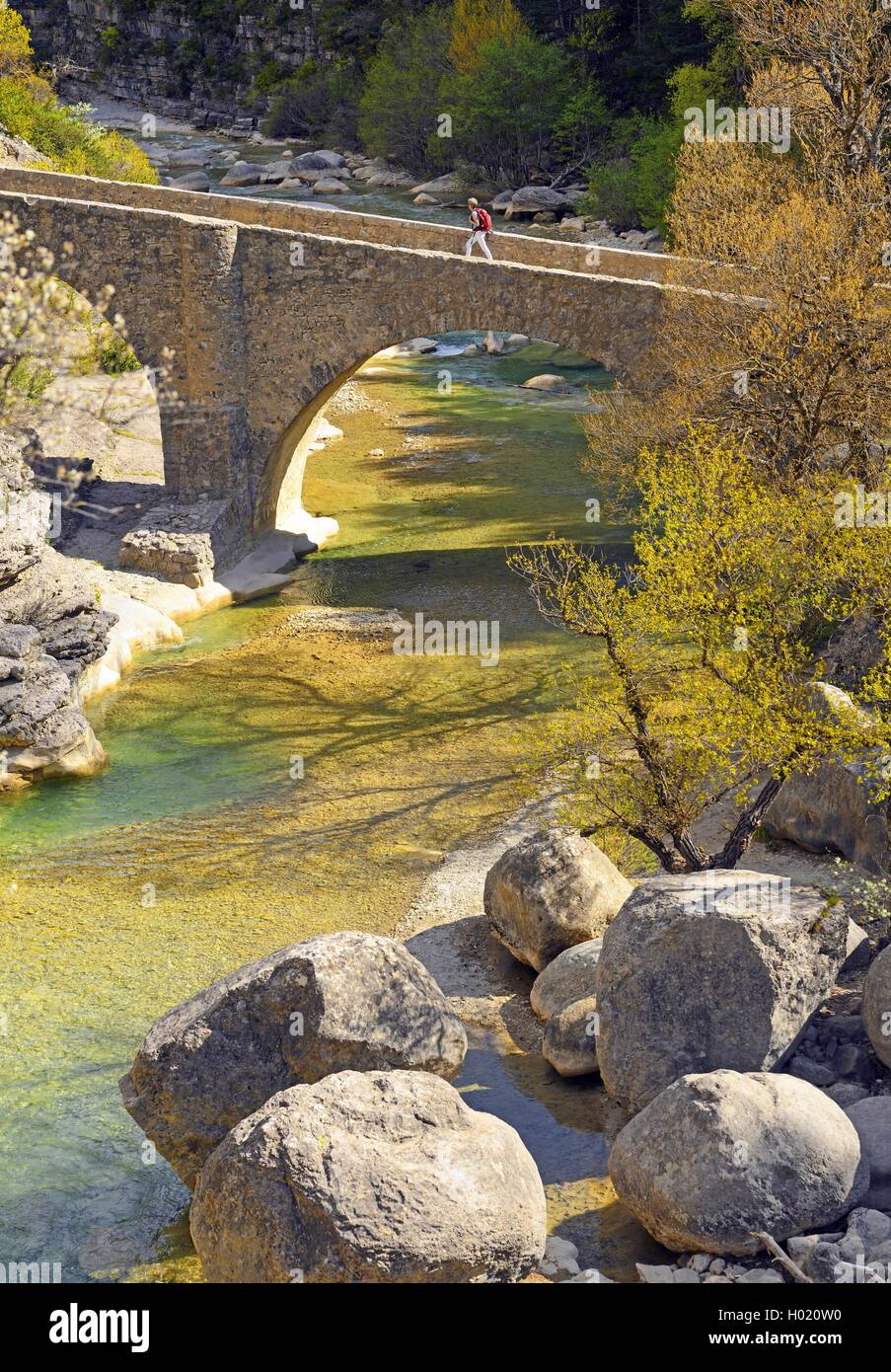 Bridge [river crossing] stream hi-res stock photography and images - Alamy
