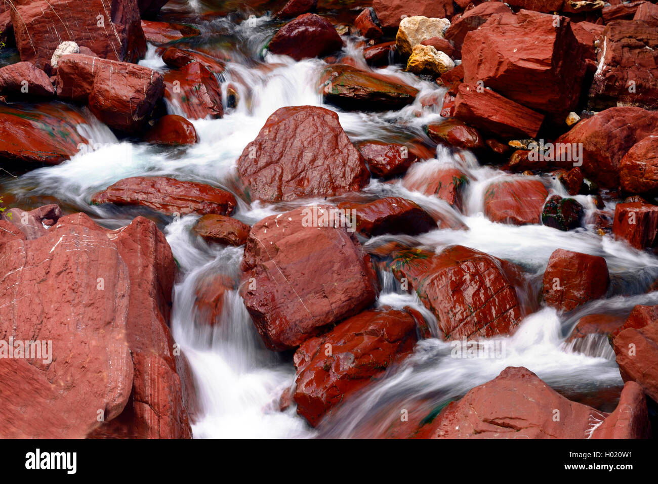 Gorges du Cians, France, Alpes-Maritimes Stock Photo