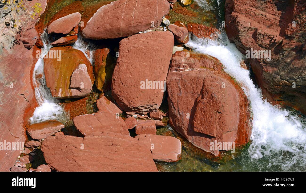 Gorges du Cians, France, Alpes-Maritimes Stock Photo