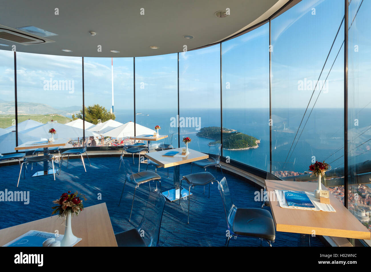 Dubrovnik croatia panoramic restaurant cable hi-res stock photography and  images - Alamy