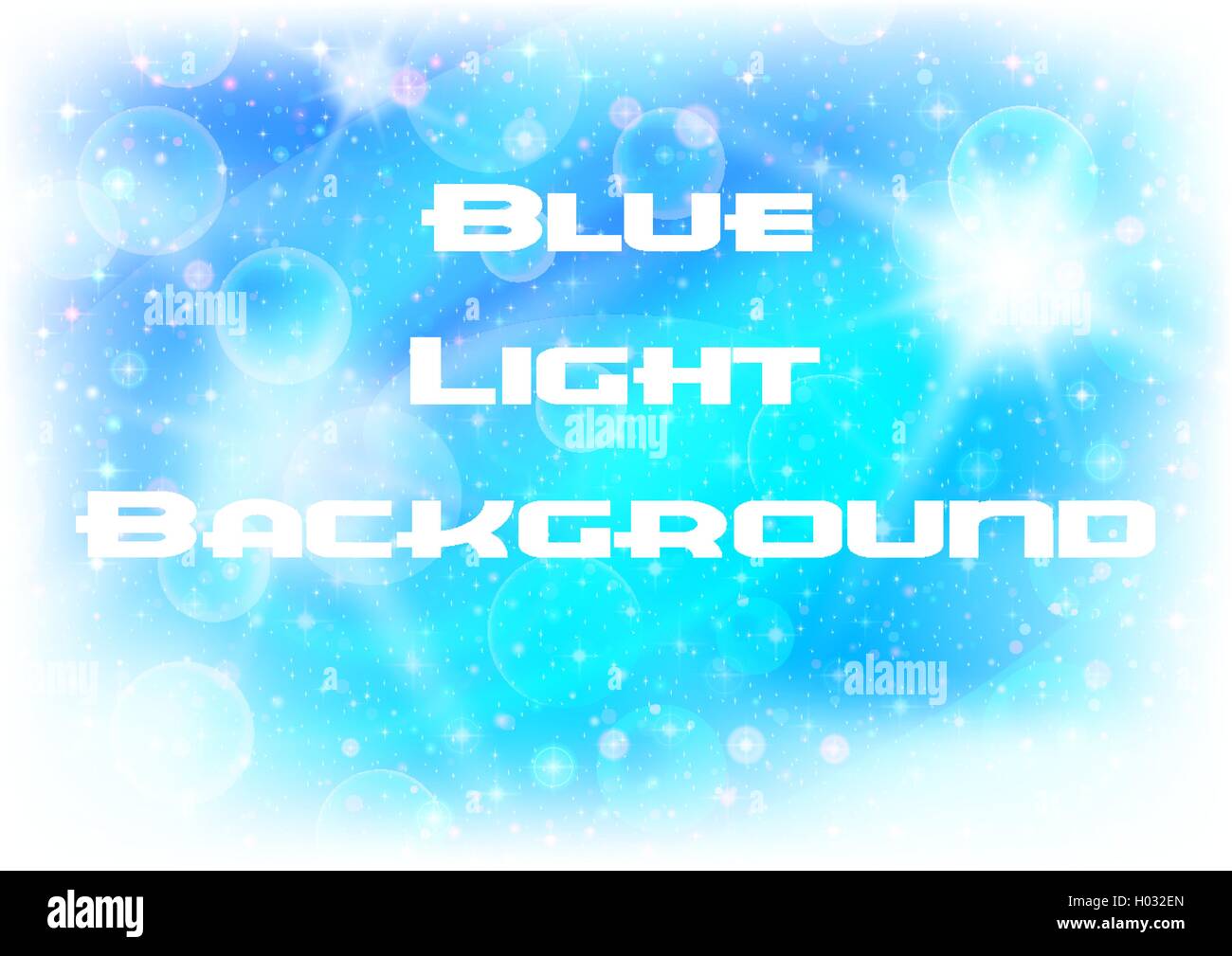 Abstract Blue Light Background Stock Vector Image & Art - Alamy