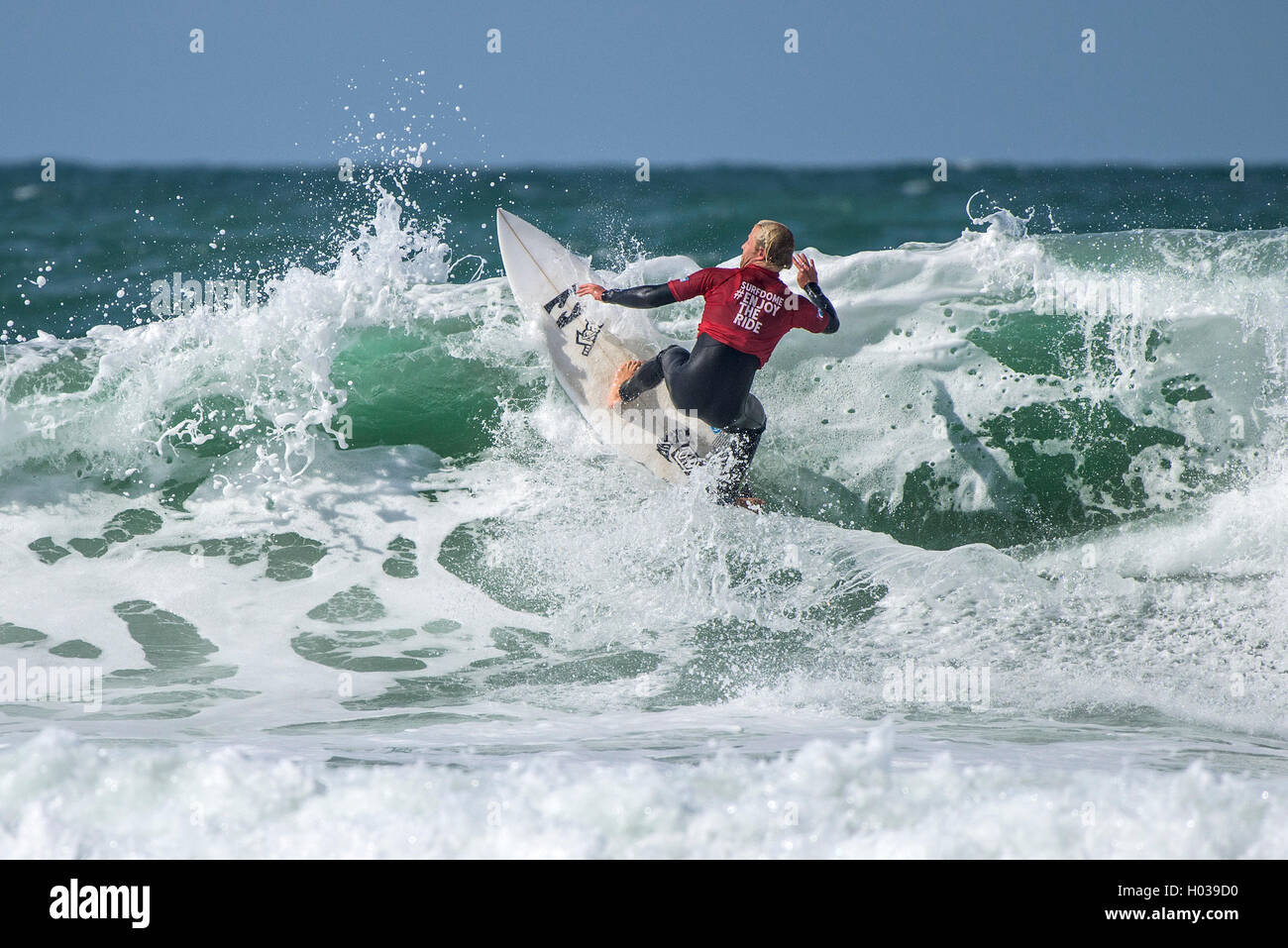 The Surfing GB Inter-Clubs Surfing Competition at Fistral in Newquay ...