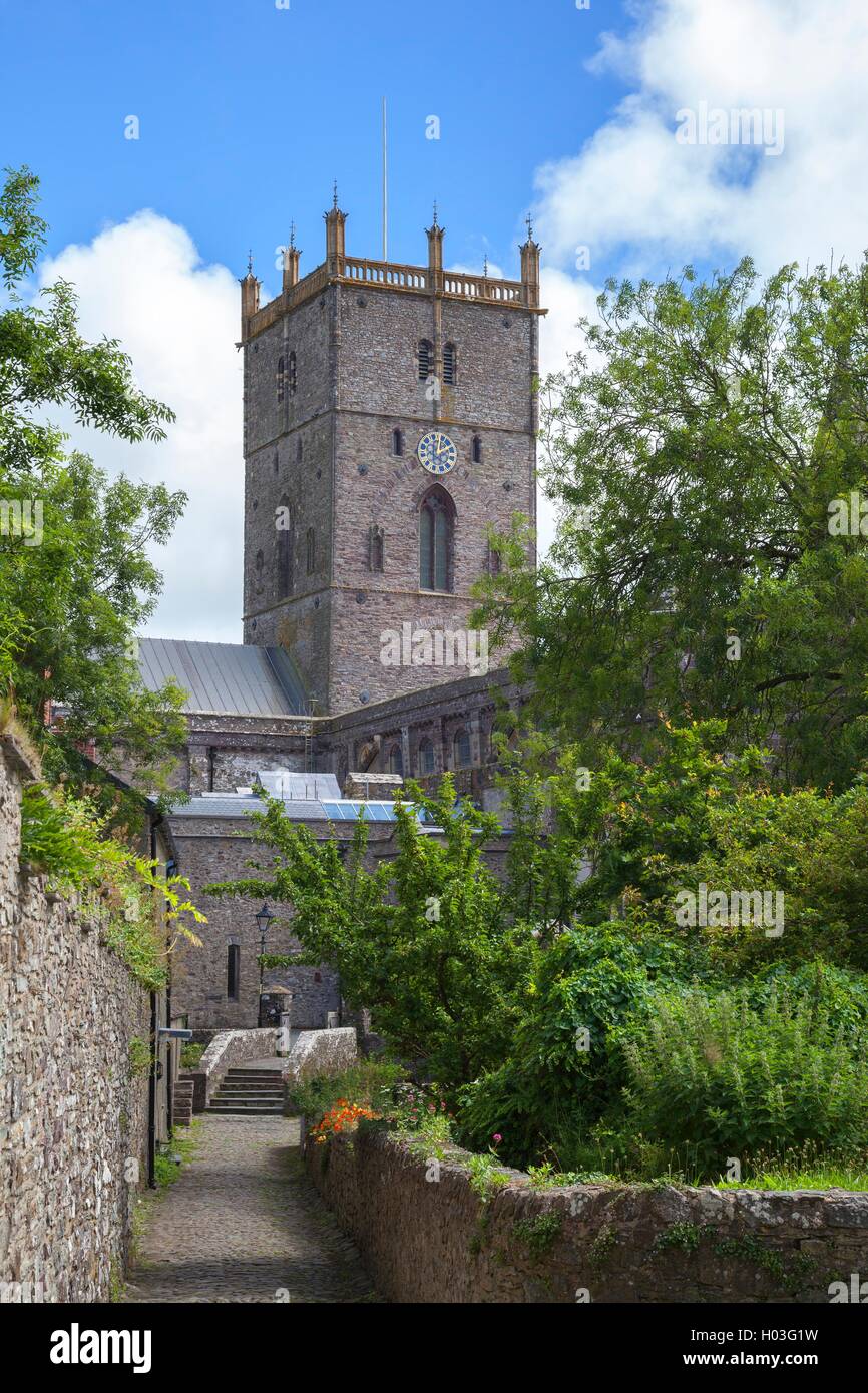 St David's Cathedral, Pembrokeshire, Wales, Great Britain Stock Photo