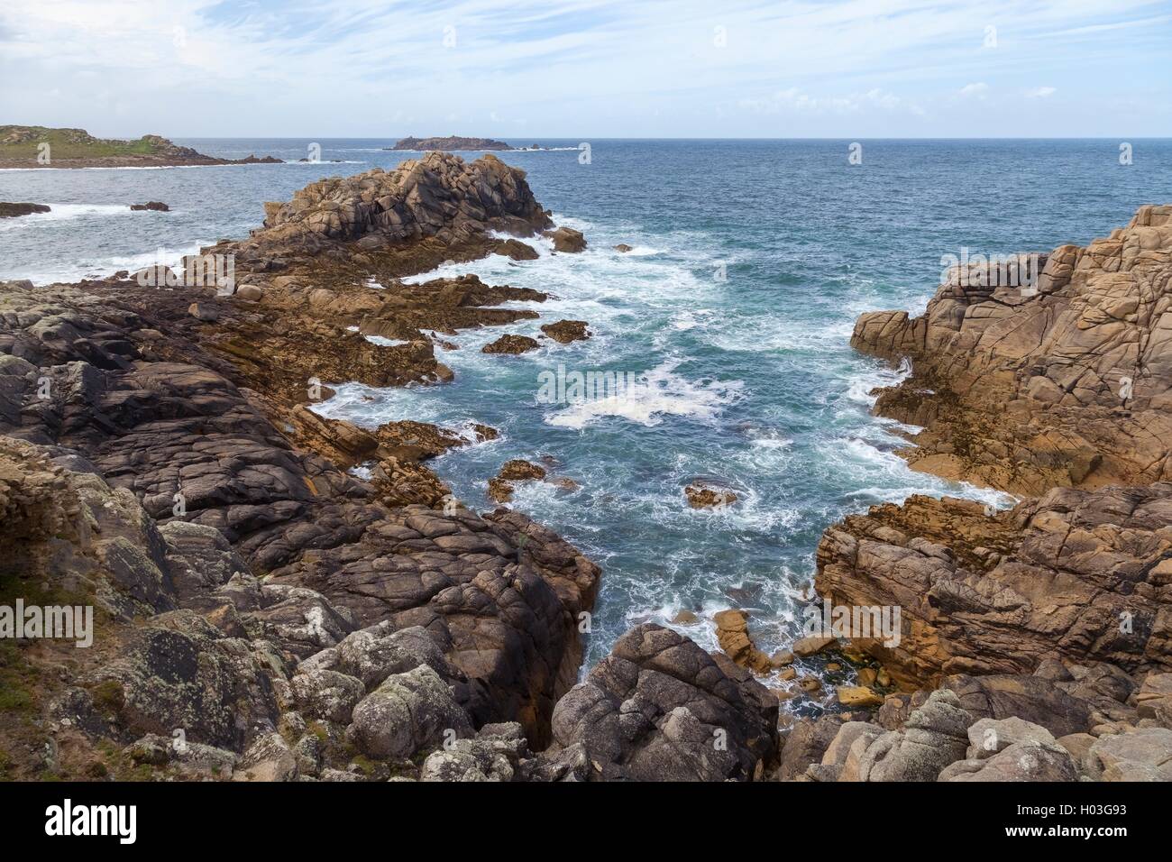 Hell Bay, Bryher, Isles of Scilly, England Stock Photo Alamy