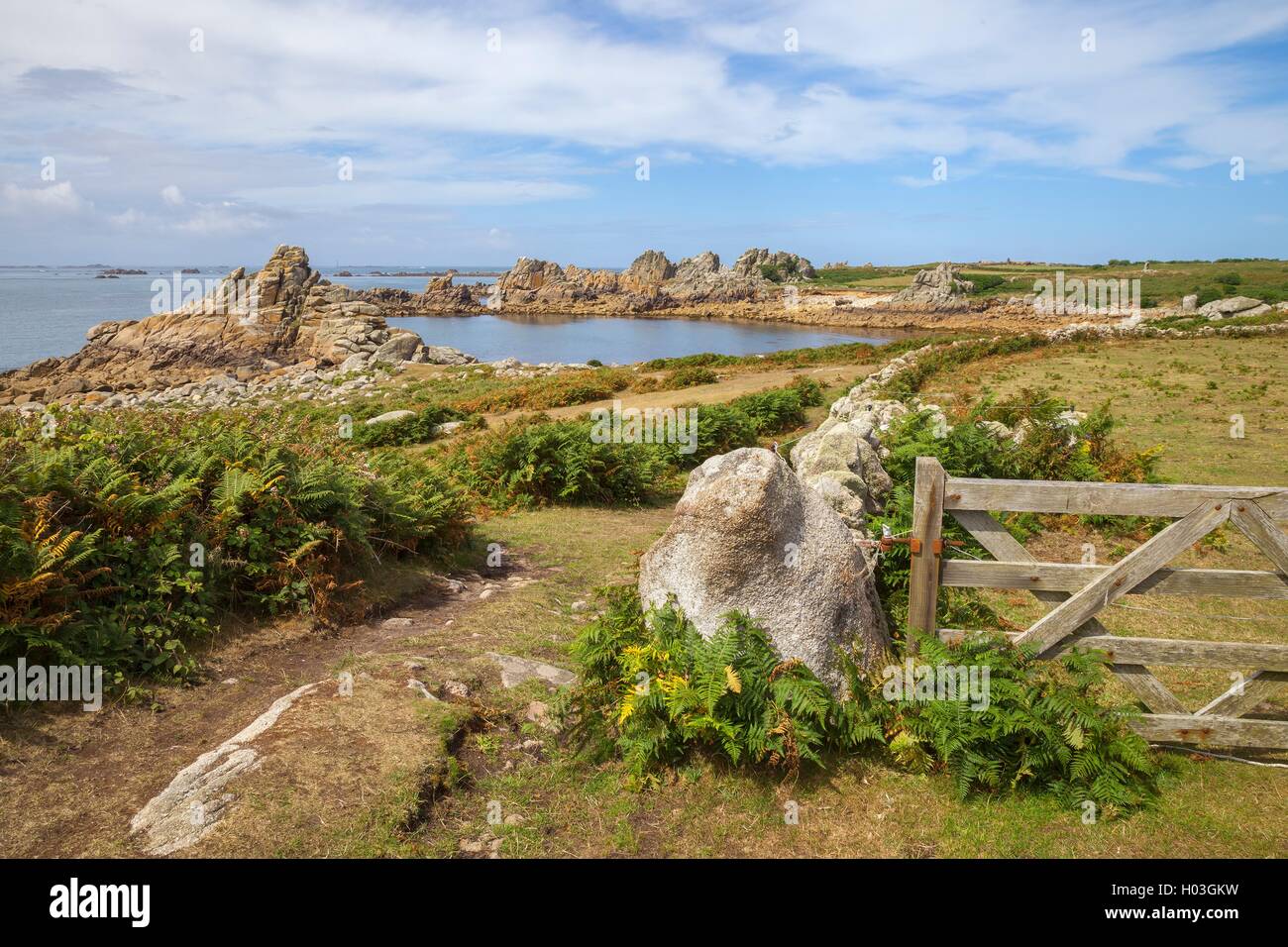 Periglis, St Agnes, Isles of Scilly, England Stock Photo