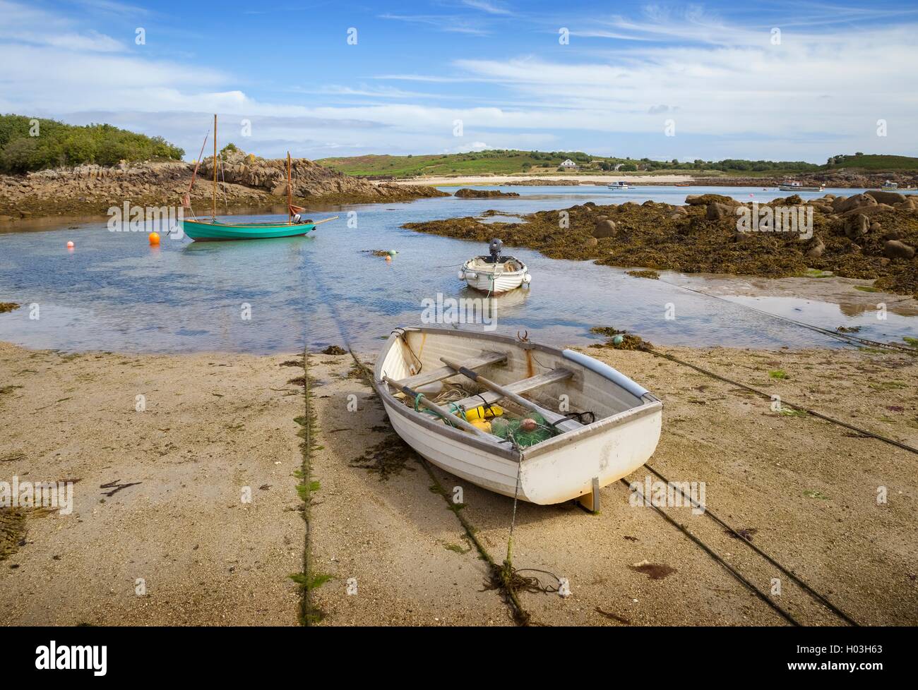 The Cove, St Agnes, Isles of Scilly, England Stock Photo Alamy