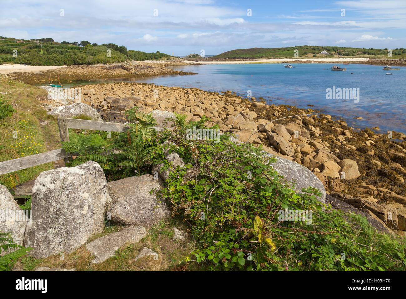 The Cove, St Agnes, Isles of Scilly, England Stock Photo Alamy