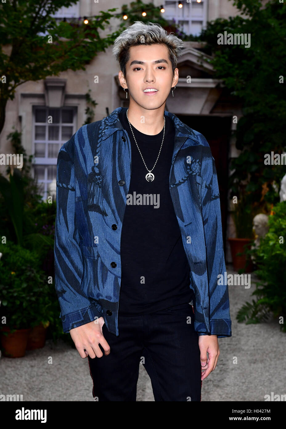 Kris Wu in the Burberry Holiday Party Look for Guys