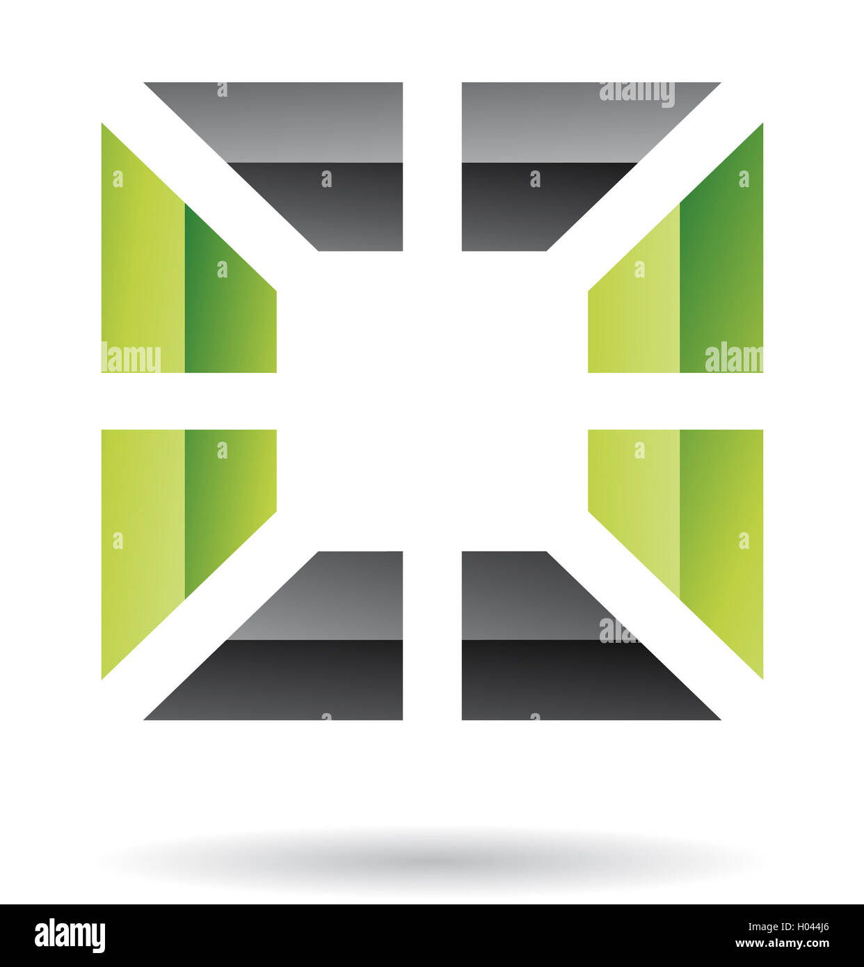 Abstract logo icon and graphic design Stock Photo - Alamy