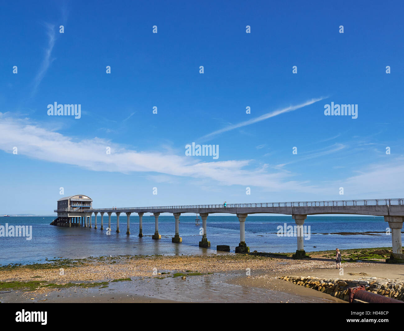 Isle of Wight Bembridge lifeboat station Stock Photo - Alamy