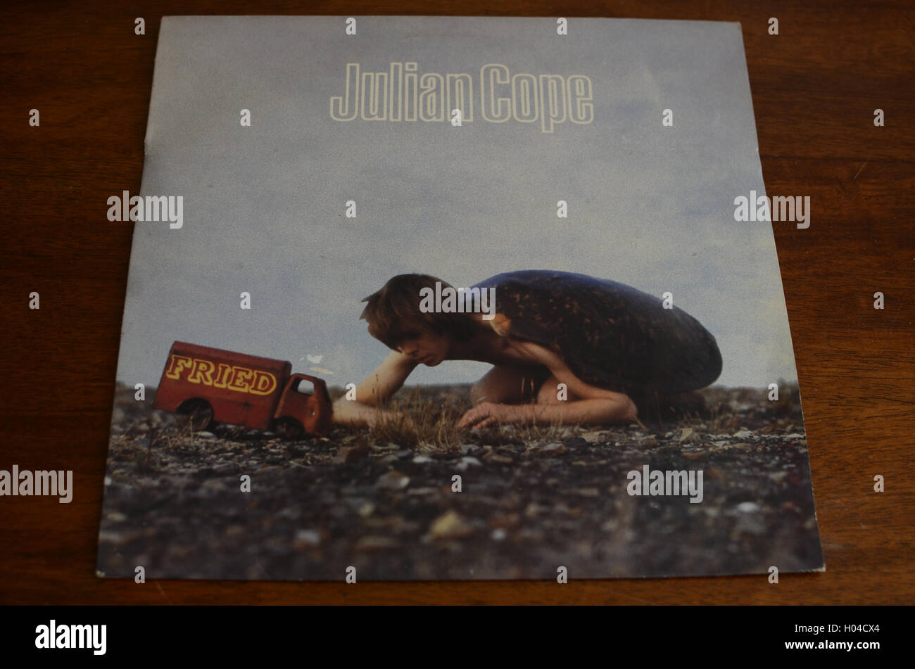 Julian Cope, Fried, album, vinyl, 12', Teardrop Explodes Stock Photo