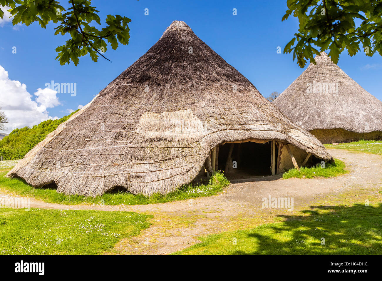 Meeting House at Castell Henllys a Iron Age Village, Pembrokeshire
