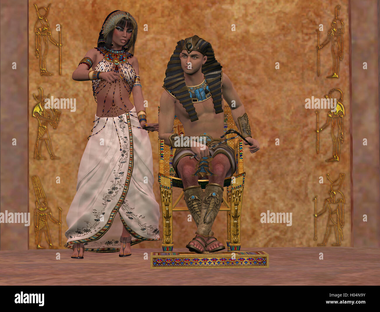 Egyptian rulers hires stock photography and images Alamy