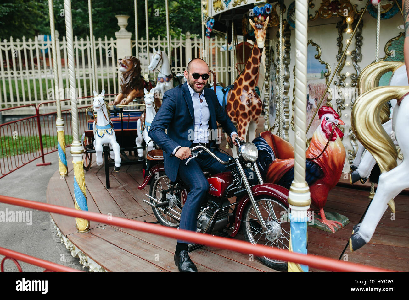 Carousel motorcycle deals