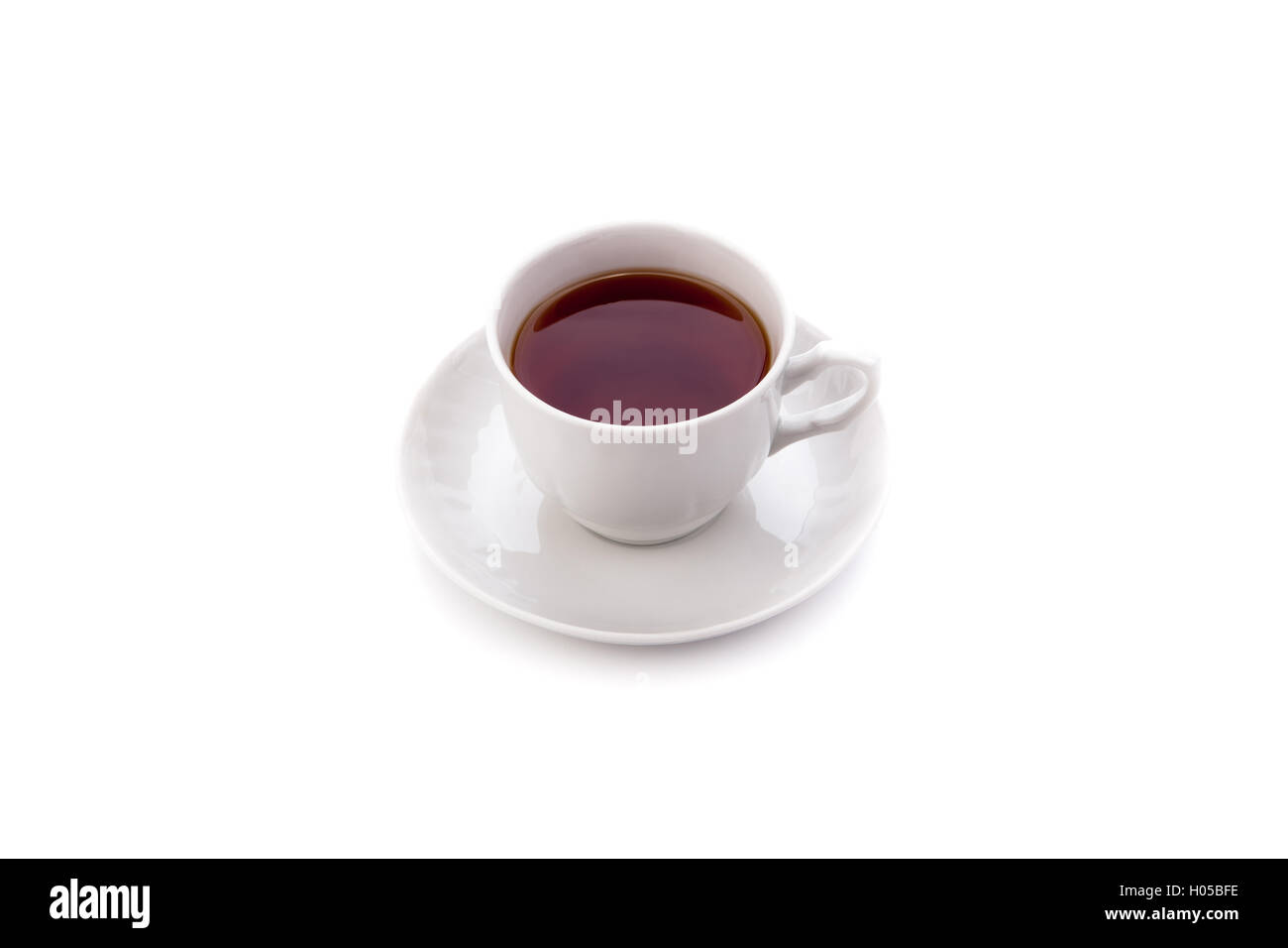 cup of black tea Stock Photo