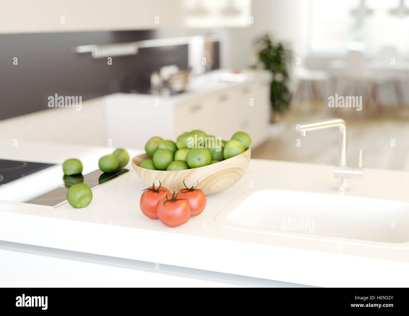 Modern kitchen Stock Photo