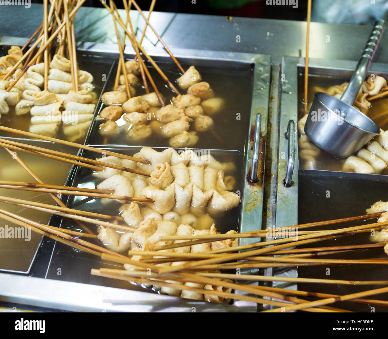 Korean local food, fish cake Stock Photo Alamy