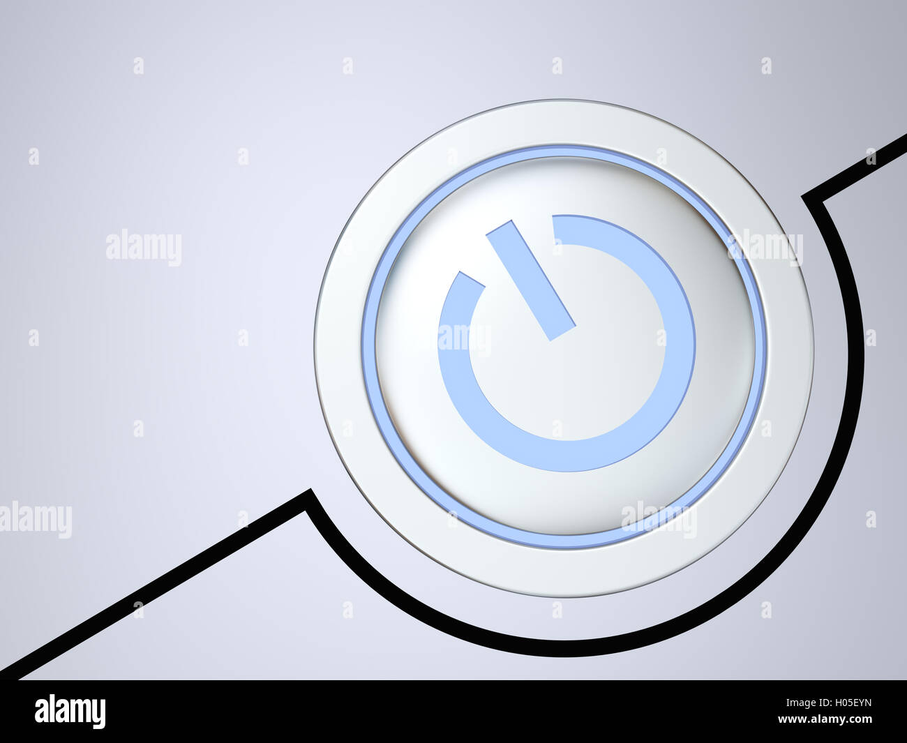 On off button Stock Photo - Alamy