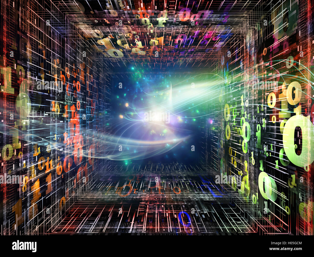 Inner Life of Numbers Stock Photo - Alamy