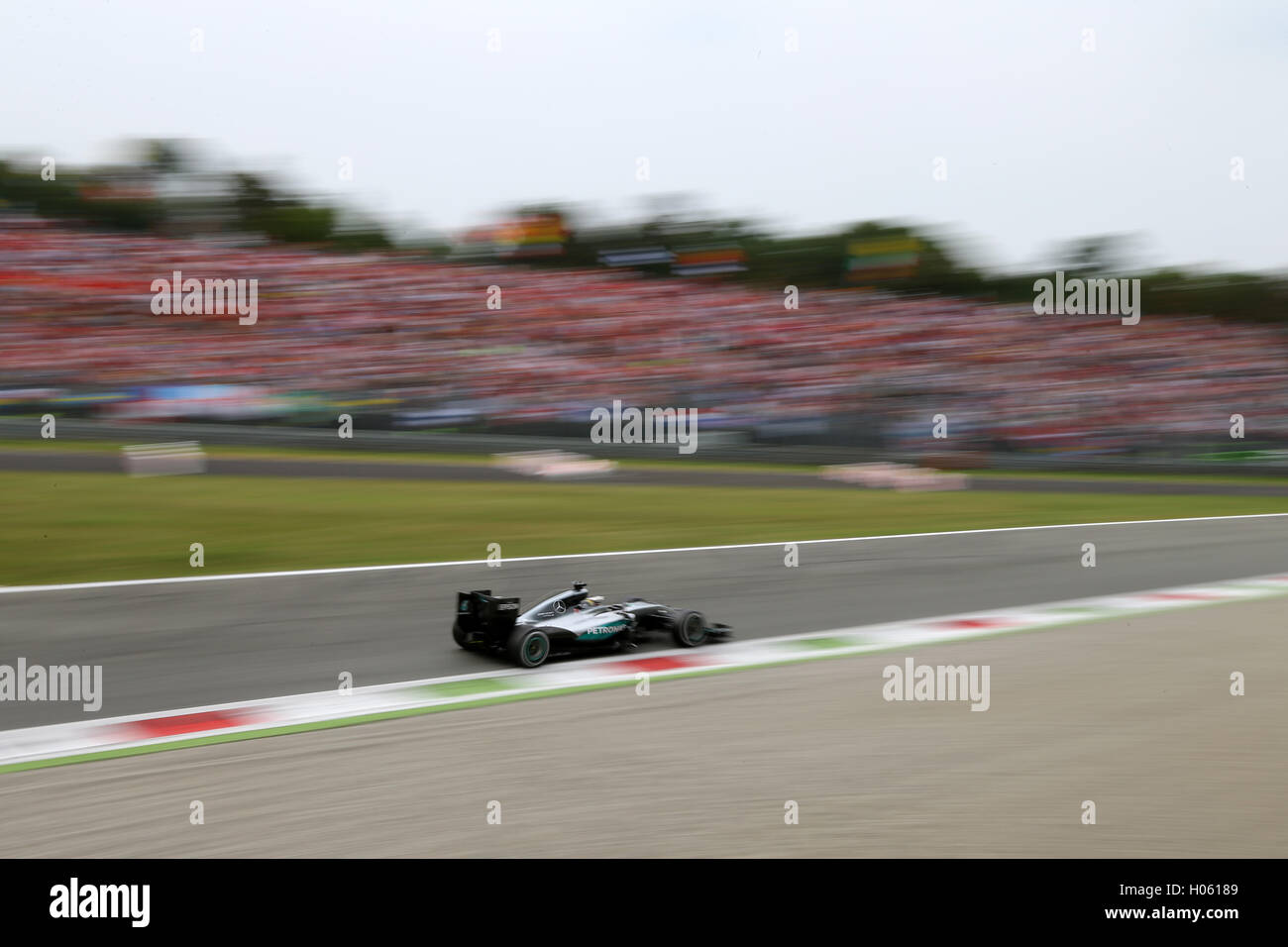 Lewis Hamilton; AMG Mercedes F1 Team; 2016 Italian Gp; Monza Stock Photo