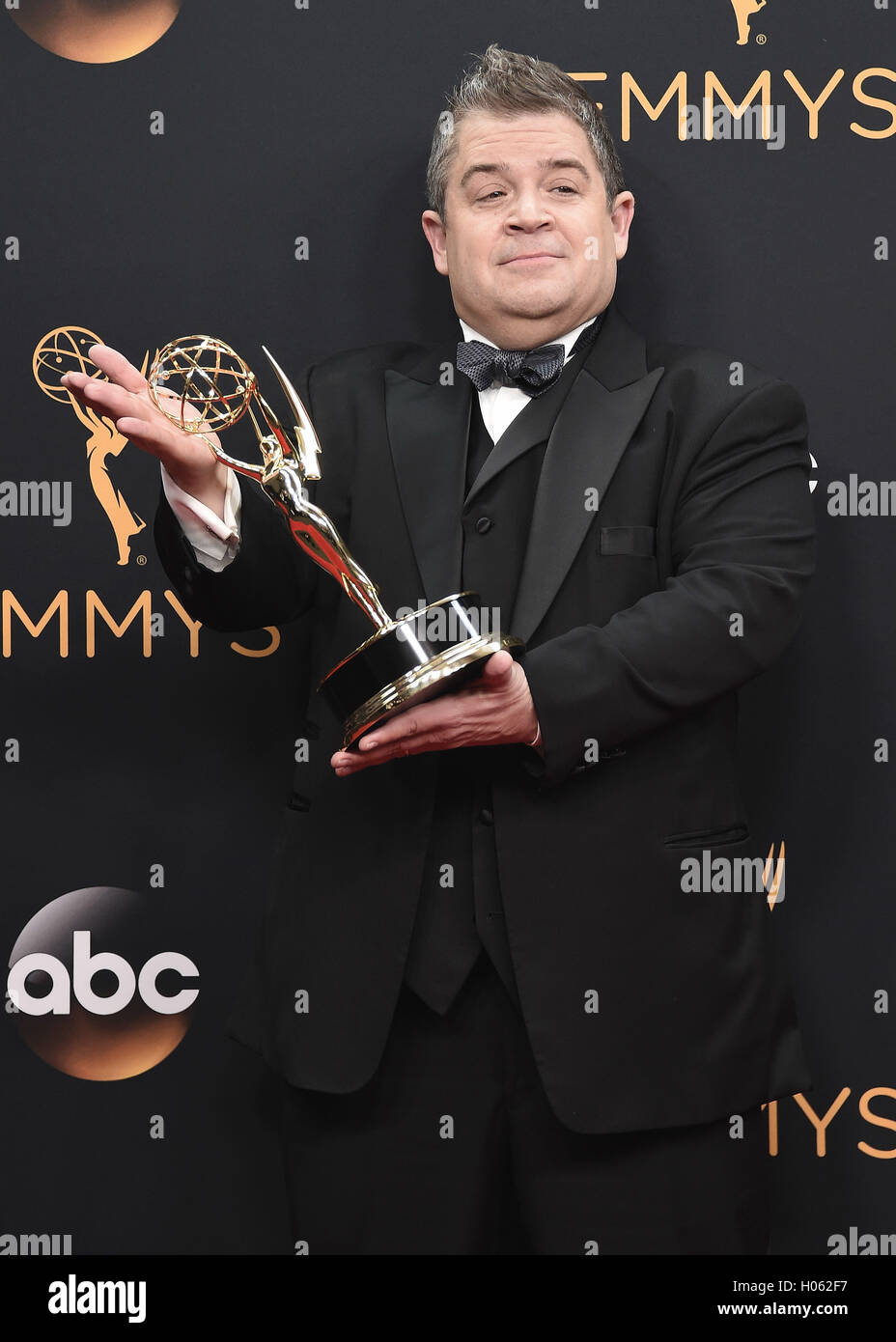 LOS ANGELES, CA - SEPTEMBER 18: Patton Oswalt in the press room at the