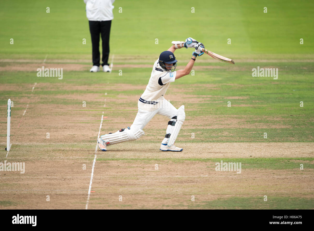 London, UK. 20th Sep, 2016. Stevie Eskinazi of Middlesex bats on day one of the Specsavers County Championship Division One match between Middlesex and Yorkshire at Lords on September 20, 2016 in London, England. Credit:  Michael Jamison/Alamy Live News Stock Photo